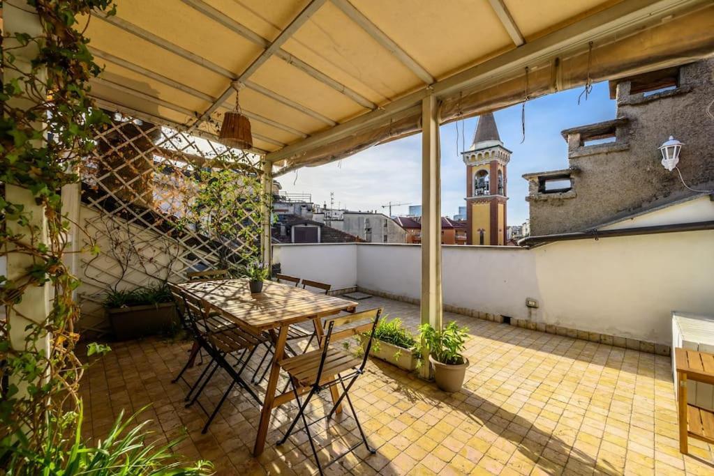 ミラノBuenos Aires' Nest - 10 Minutes From Duomo With Terraceアパートメント エクステリア 写真