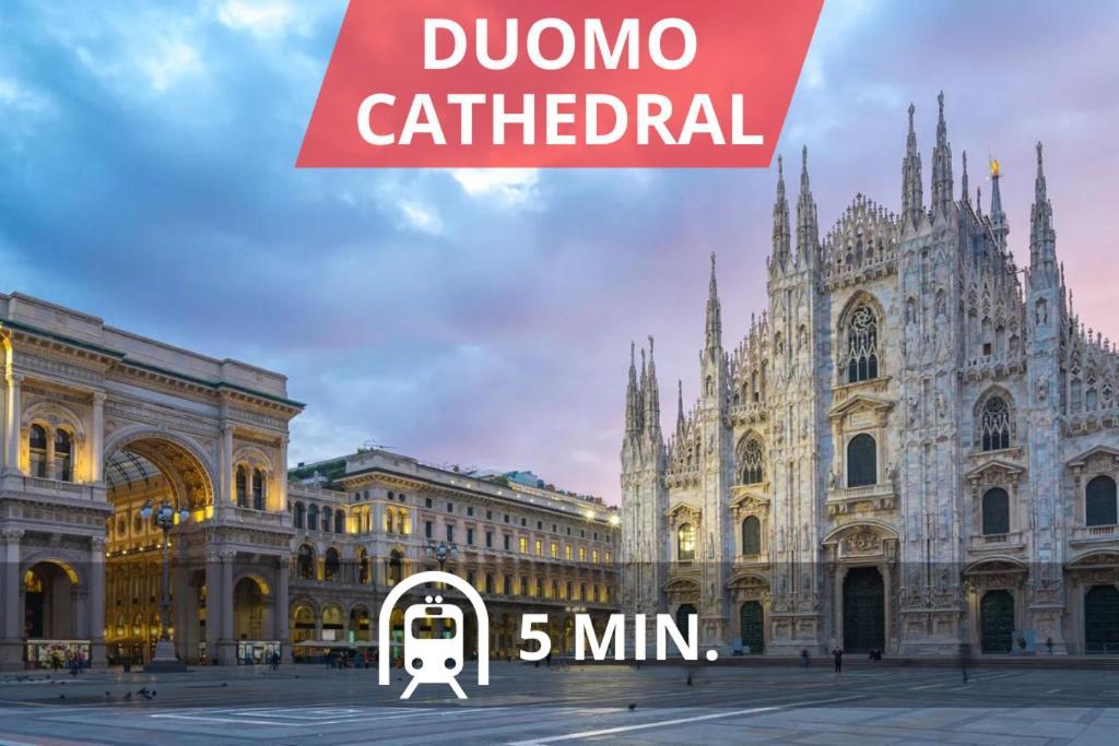 ミラノBuenos Aires' Nest - 10 Minutes From Duomo With Terraceアパートメント エクステリア 写真