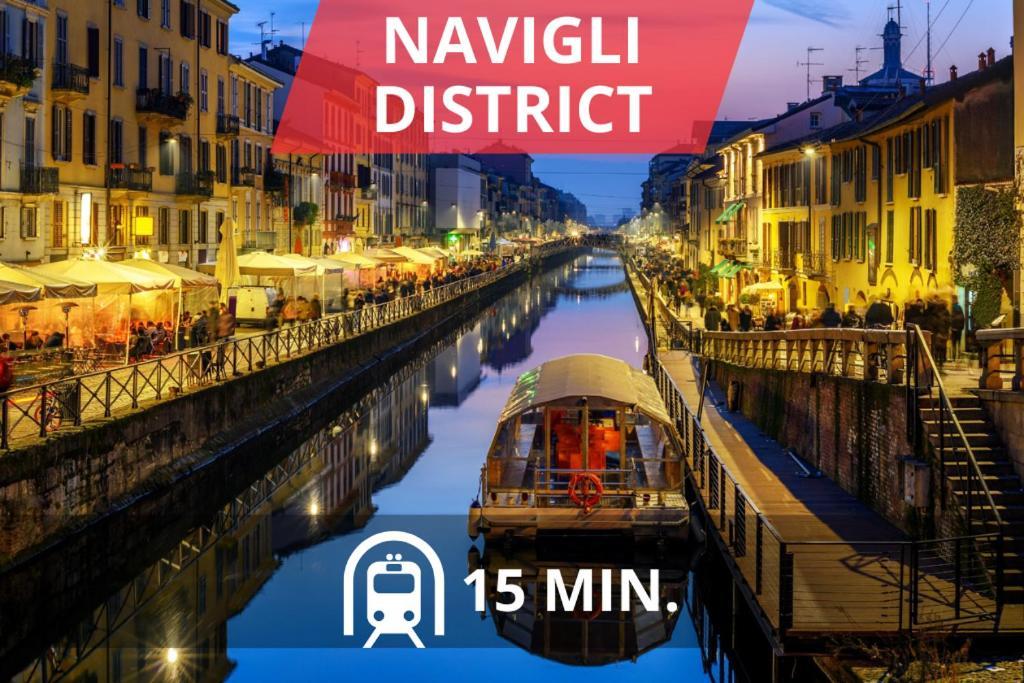 ミラノBuenos Aires' Nest - 10 Minutes From Duomo With Terraceアパートメント エクステリア 写真